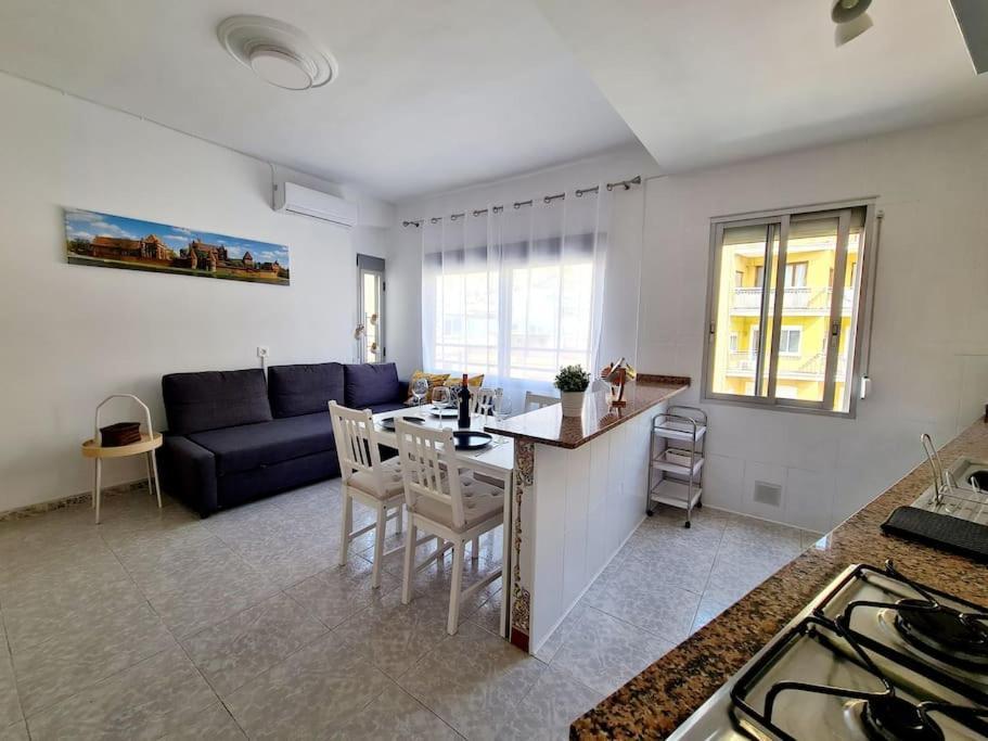 Comodo Apartamento En El Centro De Cullera, Playa 700 Metros Экстерьер фото