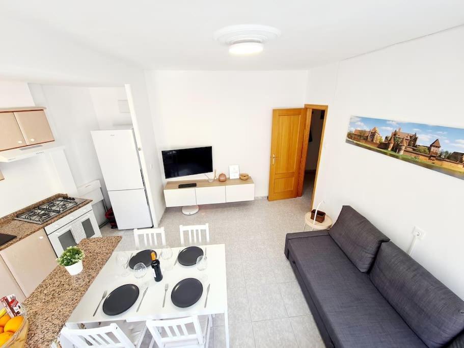Comodo Apartamento En El Centro De Cullera, Playa 700 Metros Экстерьер фото